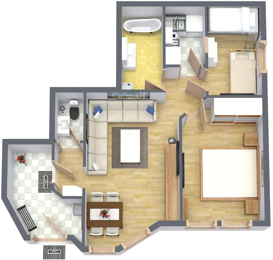 Monis Apartment 람자우 임 질러탈 외부 사진